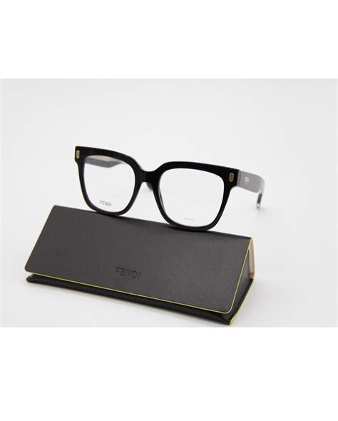 Fendi FF 0463 807 Eyeglasses in Black 